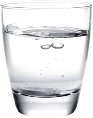 A glass of water with bubbles in it, showcasing the refreshing nature of water while hinting at the possibility of Rainking's innovative Water Purification Systems.